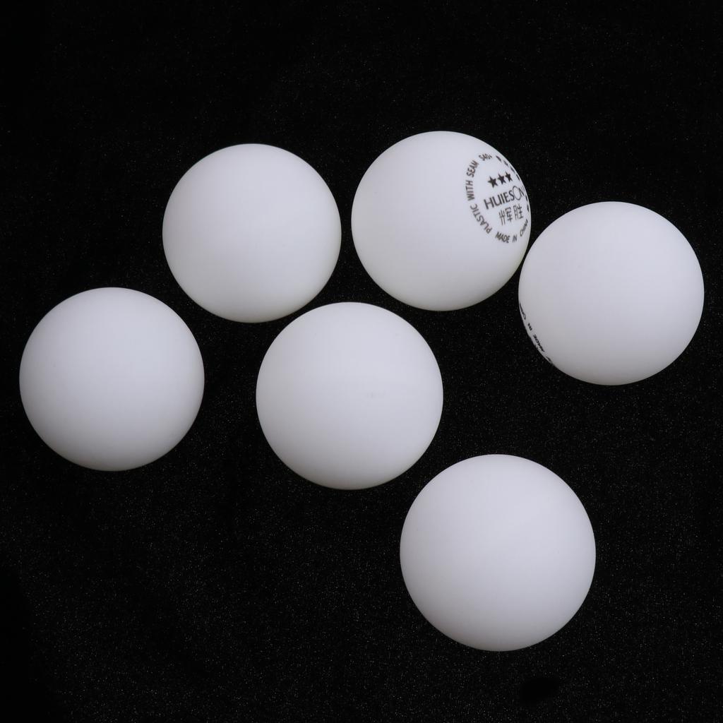 Ping Pong Ball Set - 三ツ星卓球ボール ABS ホワイト 40+mm 練習用ピンポンボールセット 卓球用品・運動用品向け