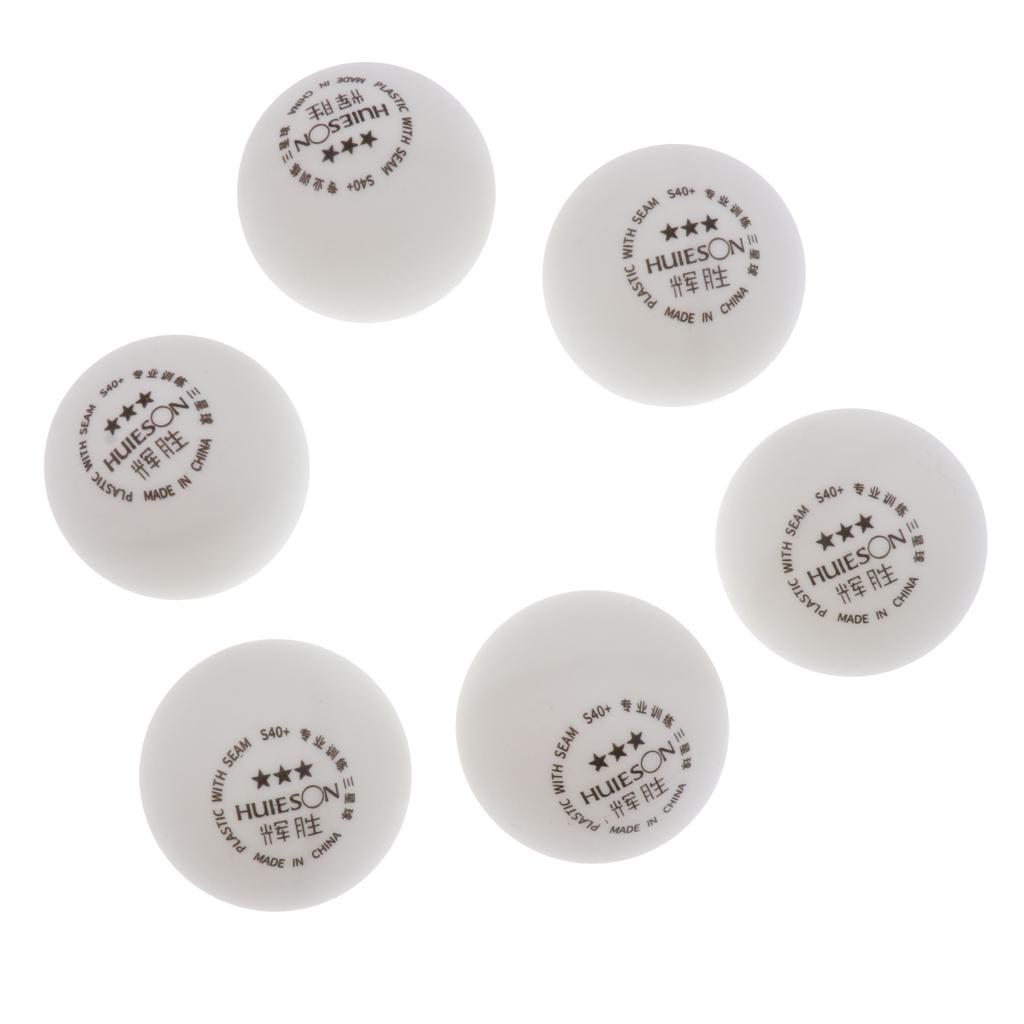 Ping Pong Ball Set - プロ仕様卓球ボール 3スター ABS ホワイトピンポンボールセット 卓球トレーニングとリーグ戦用
