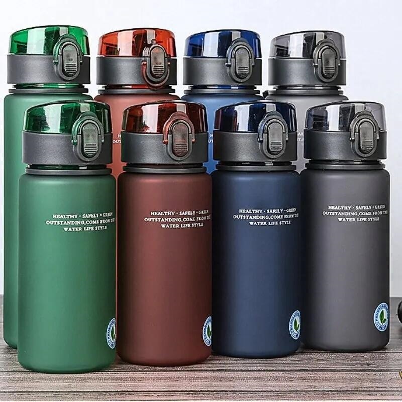 Sports Equipment 7 Year Old - 1 個ポータブル BPA フリー漏れ防止スポーツ & フィットネスつや消しウォーターボトル高品質子供と大人カジュアルウォーターカップ