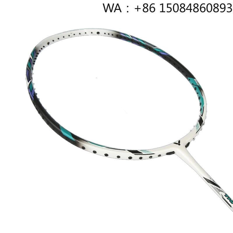 Badminton Racket Carbon - T46/T700フルカーボンファイバー素材のバドミントンラケット、4-5U軽量レベル、ソフトグラファイトフレーム、プロの攻撃的なプレー向け