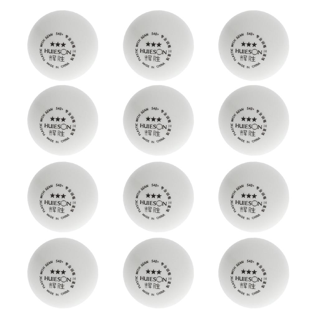 Ping Pong Ball Set - プロフェッショナル卓球ボール 3スター ABS 40プラス ホワイト トレーニング用ピンポンボール