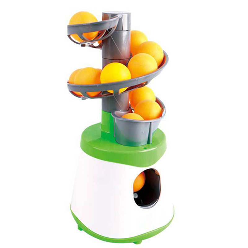 Ping Pong Ball Set - 4 * 単三電池ミニ卓球ロボットサービスピッチングマシントレーナー大人子供スポーツゲームギフトラケットスポーツ 40+ ピンポンボール