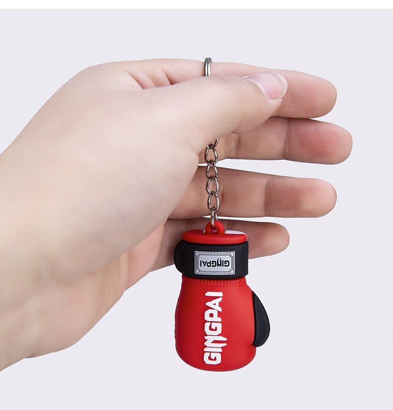 新しいボクシンググローブキーホルダー メンズ パンチミニサン - Boxing Glove Set のレビューと価格