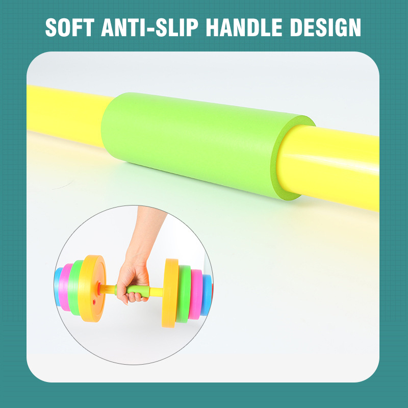子供用調整可能ダンベルバーベルおもちゃフィットネス機器セット - Sports Equipment Names のレビューと価格