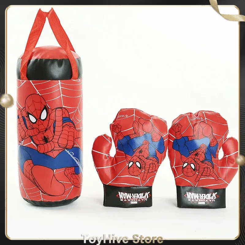 スパイダーマン子供用ミニボクシングセットグローブ+バッグアニ - Boxing Glove Set のレビューと価格