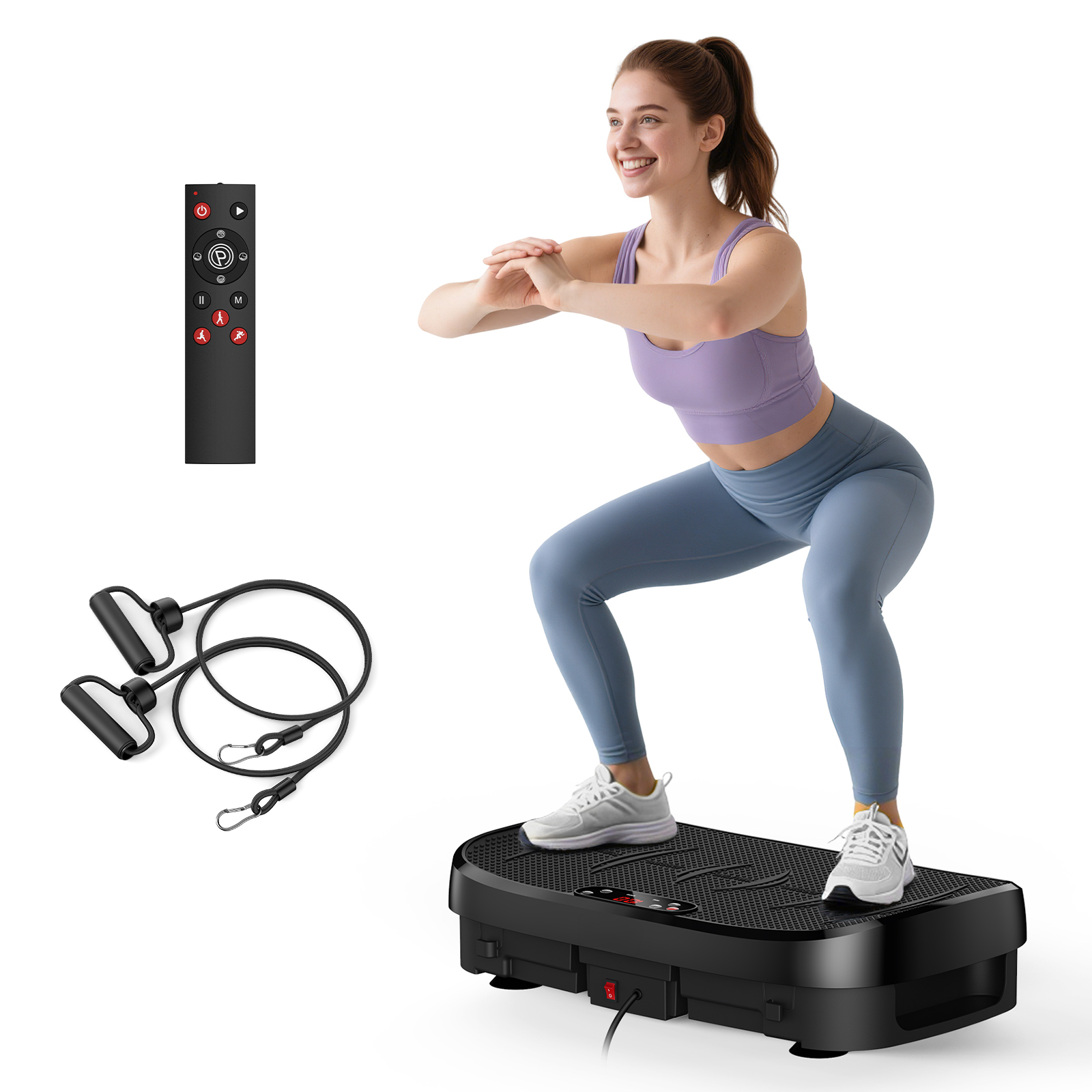 振動プレート脂肪燃焼フィットネスプラットフォーム全身120レ - Sports Equipment Names のレビューと価格