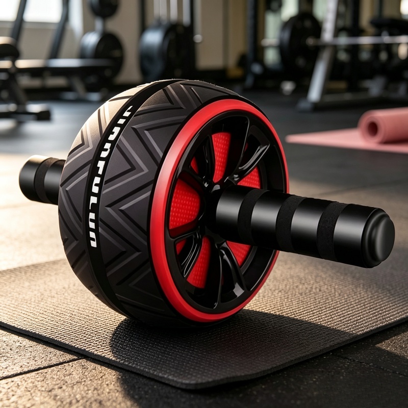 滑り止めアブローラーホイール、耐久性のあるコアアブドミナルワ - Sports Equipment Names のレビューと価格