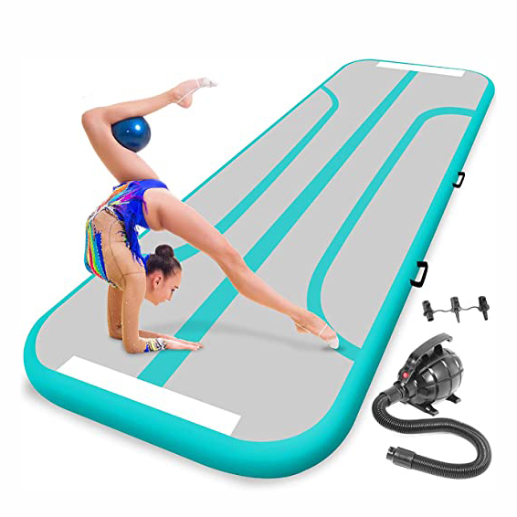 3m、4m、5m、6m、カスタムサイズのインフレータブルエア - Tumbling Air Track のレビューと価格