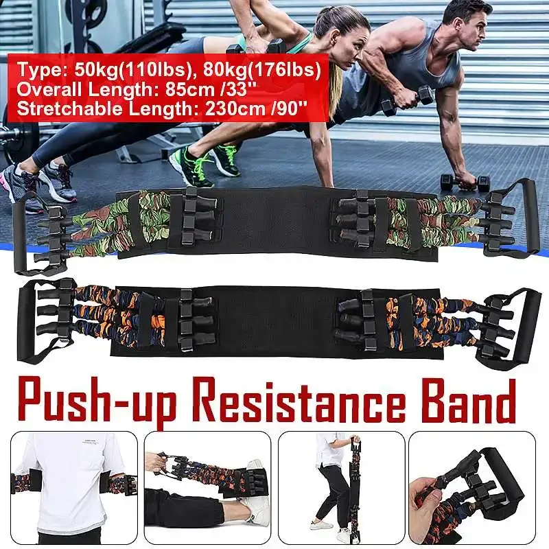 取り外し可能なベンチプレス抵抗バンド,筋肉ビルダー,腕のエキ - Sports Equipment Names のレビューと価格