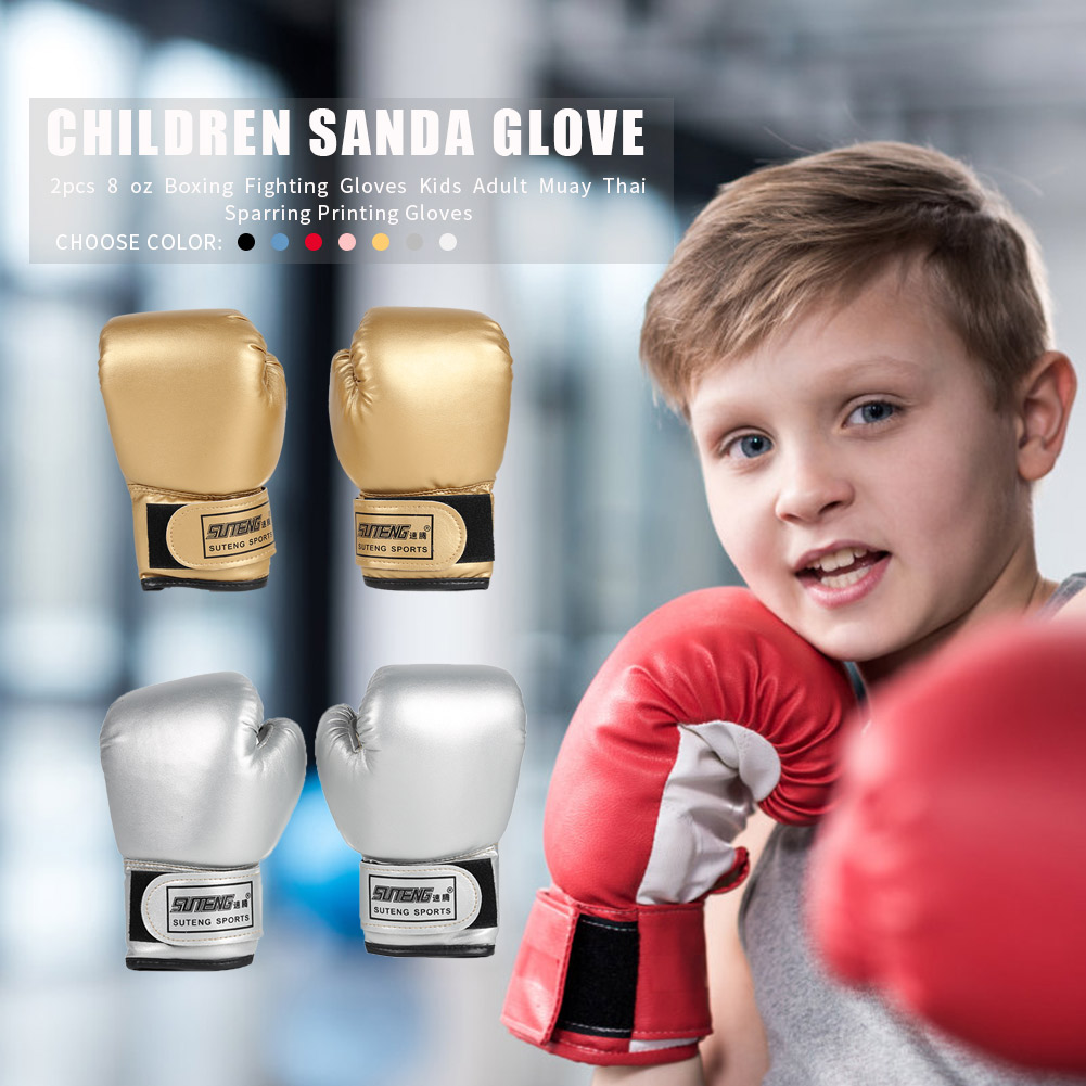 子供用PUボクシンググローブ,ジュニアミットバッグ,ジェルパ - Boxing Glove Set のレビューと価格