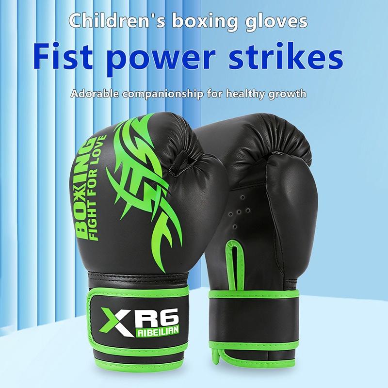 卸売4/6オンスPU通気性子供用大人用プロサンダムエタイテコ - Boxing Glove Set のレビューと価格