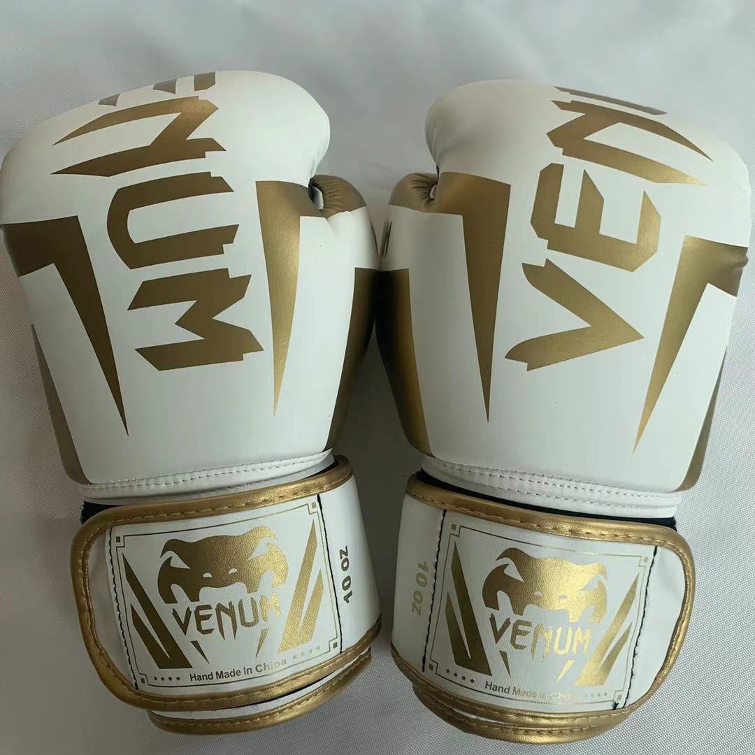 キックボクシンググローブ PU レザームエタイグローブ男性女 - Boxing Glove Set のレビューと価格