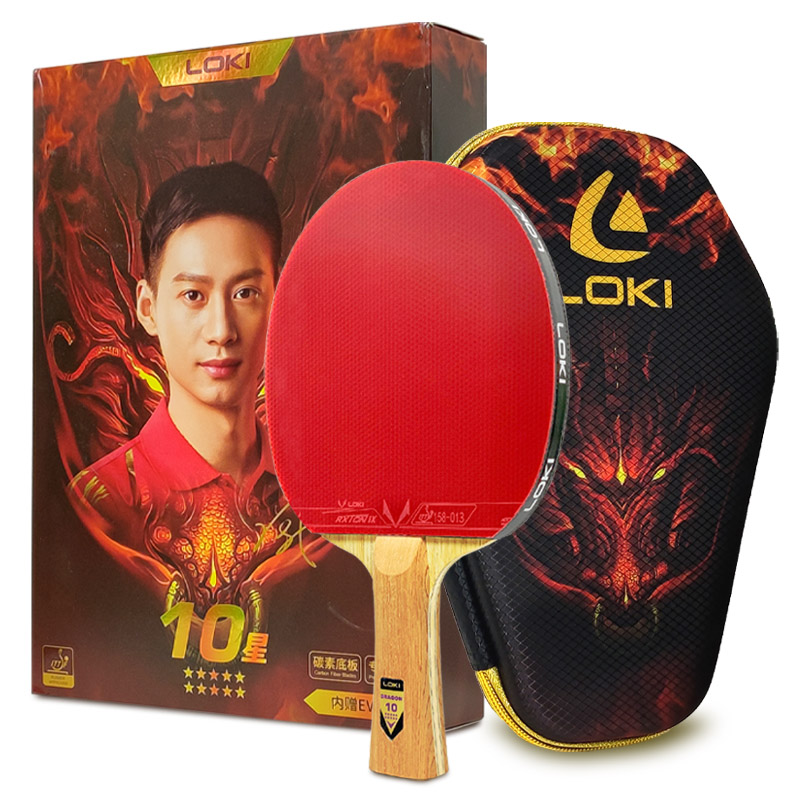 オリジナル LOKI 卓球ラケットドラゴンシリーズピンポンラ - Badminton Racket Carbon のレビューと価格