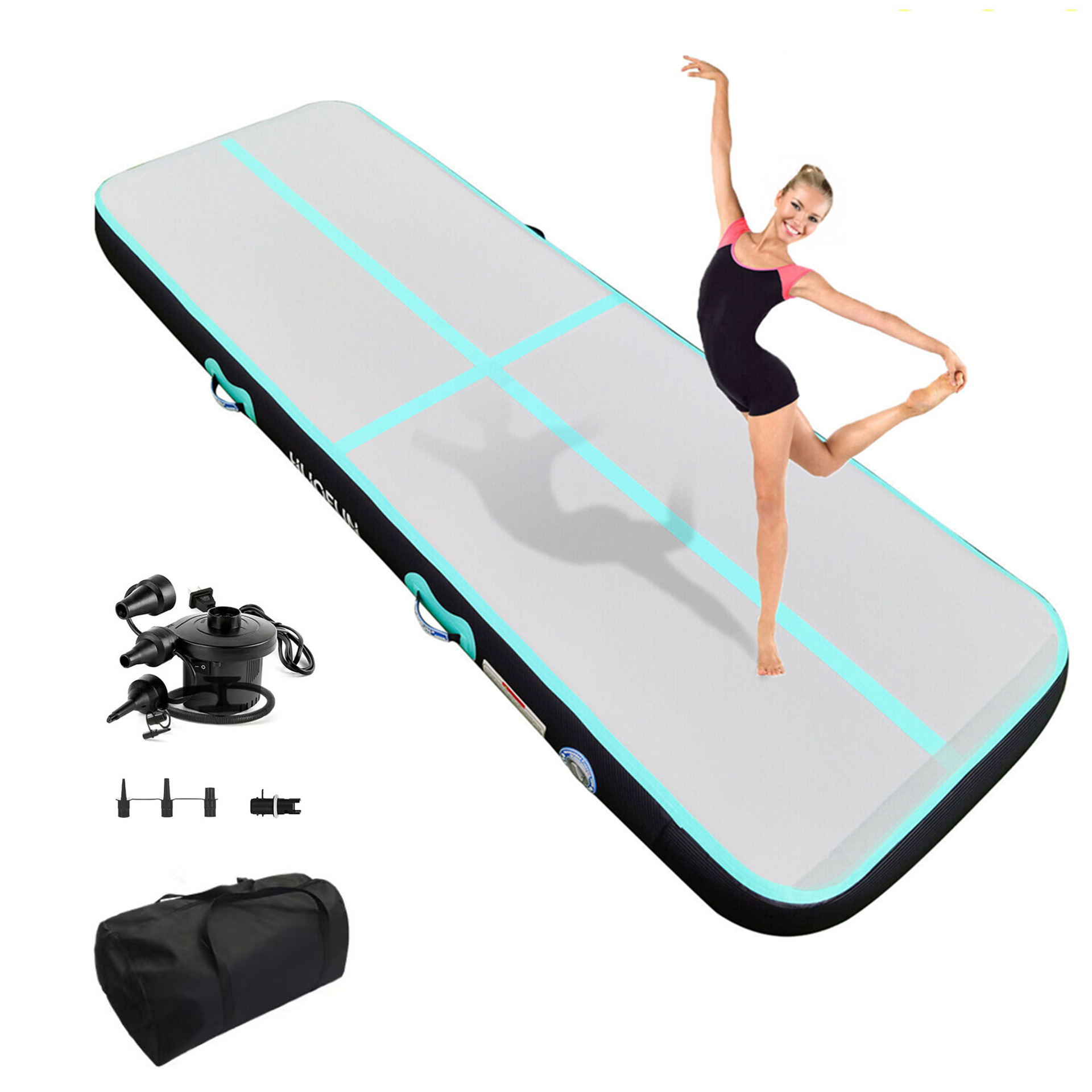 3m ホットデザイン カスタムロゴ エアトラック 体操 タン - Tumbling Air Track のレビューと価格