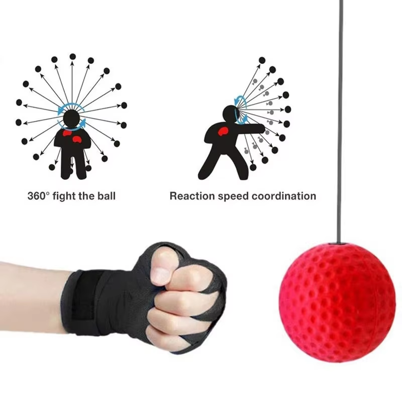 ボクシングスピードボール ヘッドマウントPUパンチ サンダト - Sports Equipment Names のレビューと価格
