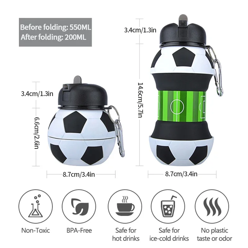 子供用折りたたみ式アウトドアスポーツウォーターカップ、バスケ - Sports Equipment 7 Year Old のレビューと価格