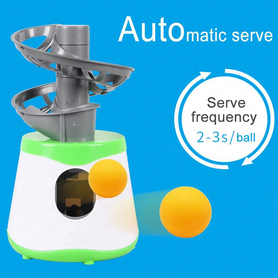 4 * 単三電池ミニ卓球ロボットサービスピッチングマシントレ - Ping Pong Ball Set のレビューと価格