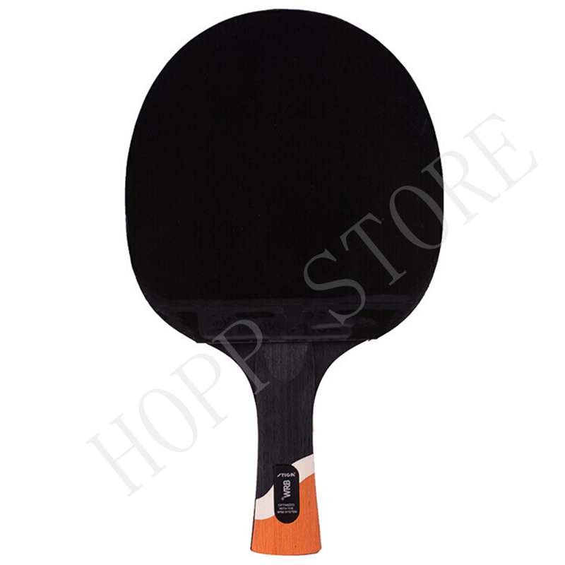 Stiga 6スターラケット攻勢プロカーボンにきびゴムオリジ - Badminton Racket Carbon のレビューと価格